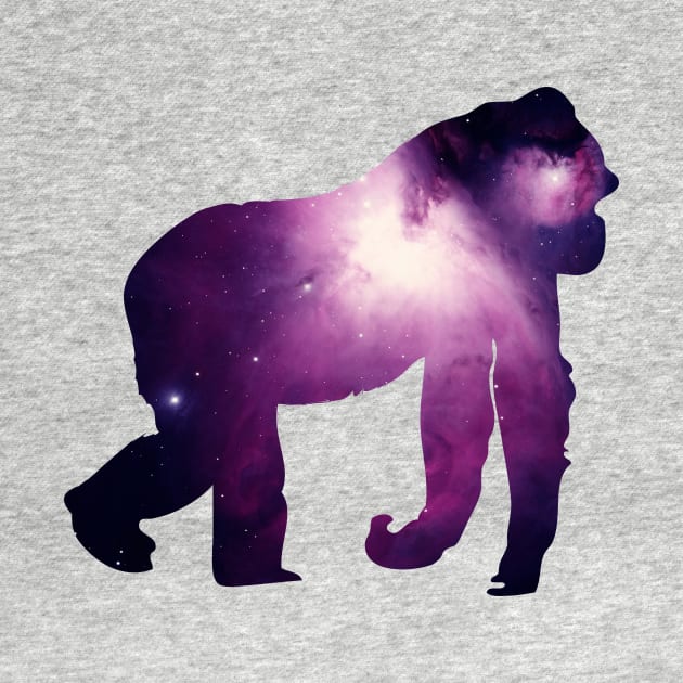 Purple Gorilla by giantplayful